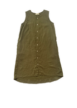 Load image into Gallery viewer, Snappy dress and duster | Olive green