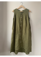Load image into Gallery viewer, Snappy dress and duster | Olive green
