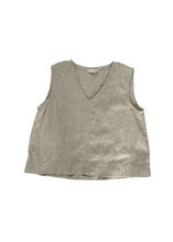 Load image into Gallery viewer, Tulip tank | Natural linen